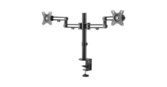 Startech Monitorstandaard dubbele monitor arm draaibaar aluminium