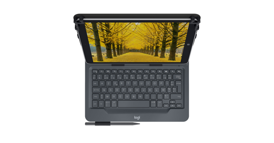 Logitech Universal Folio met geïntegreerd toetsenbord voor 9-10 inch Apple-, Android- of Windows-tablets