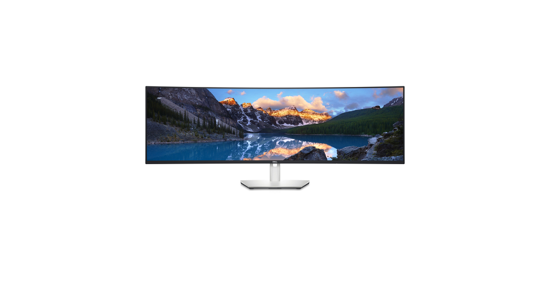 Dell UltraSharp U4924DW LED display 124,5 cm (49") 5120 x 1440 Pixels 5K Ultra HD LCD Zwart, Zilver