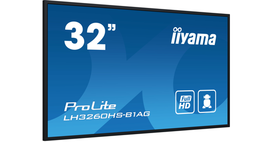 iiyama PROLITE Digitaal A-kaart 80 cm (31.5") LED Wifi 500 cd/m² Full HD Zwart Type processor Android 11 24/7