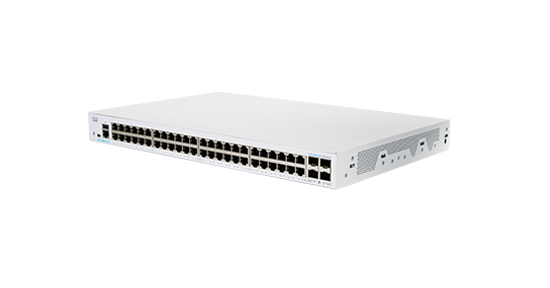 Cisco CBS350-48T-4G-EU netwerk-switch Managed L2/L3 Gigabit Ethernet (10/100/1000) Zilver