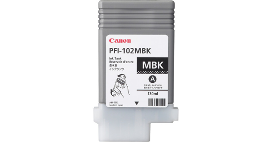 Canon PFI-102MBK inktcartridge Origineel Mat Zwart