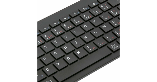 Targus AKB863BE toetsenbord Bluetooth AZERTY Belgisch Zwart