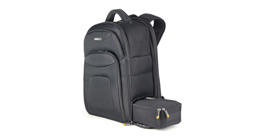 Startech 17.3" Laptop Rugzak met Verwijderbare Opbergtas voor Accessoires, Professionele IT Tech Backpack, Werk/Reizen/Pendelen, Ergonomische Computer Tas, Duurzaam Ballistisch Nylon, Notebook/Tablet Vakken