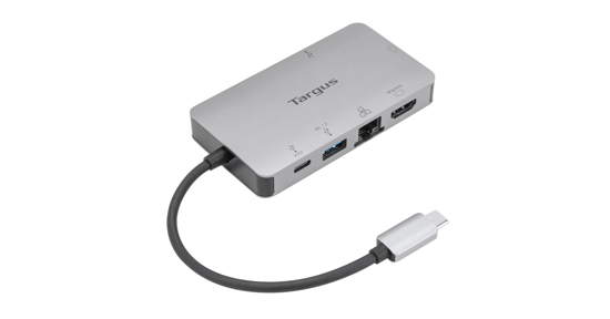 Targus DOCK419 Bedraad USB 3.2 Gen 1 (3.1 Gen 1) Type-C Grijs