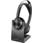 HP Voyager Focus 2 USB-C-C Headset +USB-C/A Adapter +Charging Stand