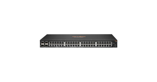 Hewlett Packerd Enterprise 6100 48G 4SFP+ Managed L3 Gigabit Ethernet (10/100/1000) 1U Zwart