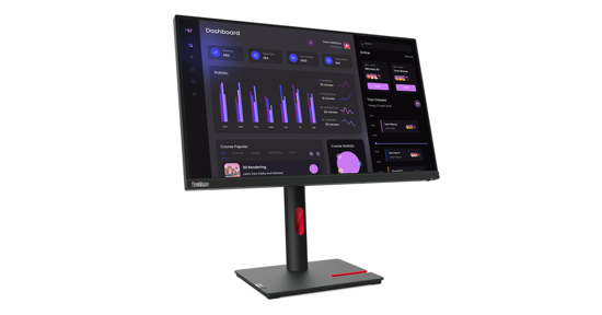 Lenovo ThinkVision T24i-30 LED display 60,5 cm (23.8") 1920 x 1080 Pixels Full HD Zwart