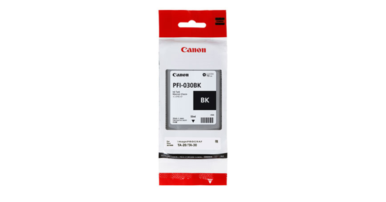 Canon PFI-030BK inktcartridge 1 stuk(s) Origineel Zwart