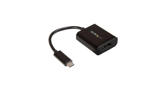 Startech USB-C naar DisplayPort Adapter - 4K 60Hz/8K 30Hz - USB Type-C naar DP 1.4 HBR2 Dongle - Compacte USB-C (DP Alt Mode) Video Converter - Compatibel met Thunderbolt 3