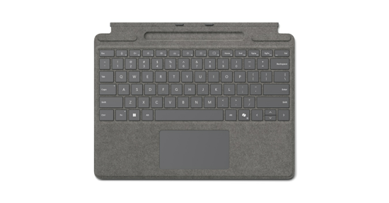 Microsoft Surface Pro KB w/ PenStor QWERTY  Cover port Platina