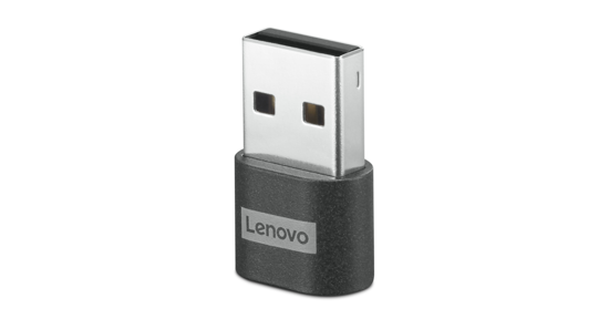 Lenovo 4X91C99226 tussenstuk voor kabels USB-C USB-A Zwart