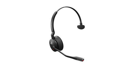 Jabra Engage 55 Headset Draadloos Hoofdband Kantoor/callcenter Zwart, Titanium