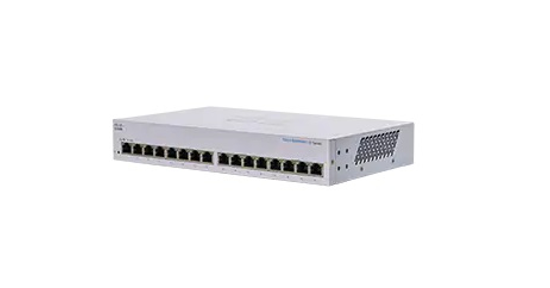 Cisco CBS110 Unmanaged L2 Gigabit Ethernet (10/100/1000) 1U Grijs