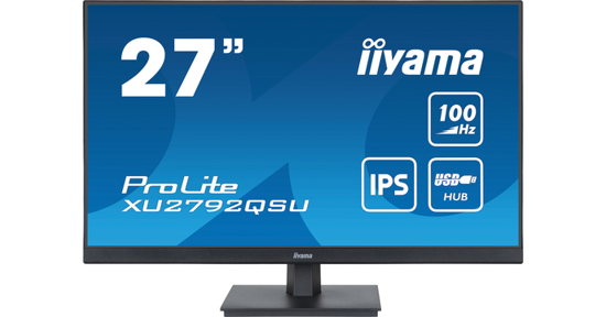 iiyama ProLite computer monitor 68,6 cm (27") 2560 x 1440 Pixels Dual WQHD LED Zwart