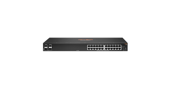 Hewlett Packerd Enterprise 6100 24G 4SFP+ Managed L3 Gigabit Ethernet (10/100/1000) 1U Zwart