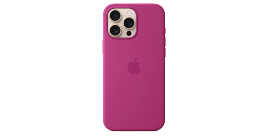 Apple Siliconenhoesje met MagSafe voor iPhone 16 Pro Max - Fuchsia