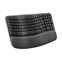 Logitech Wave Keys toetsenbord RF-draadloos + Bluetooth AZERTY Belgisch Grafiet