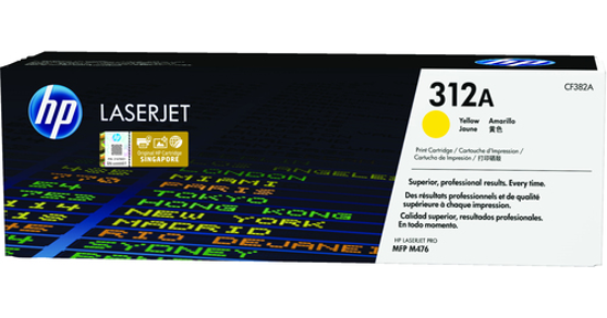 HP 312A gele LaserJet tonercartridge