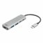 ACT AC7072 interface hub USB 3.2 Gen 1 (3.1 Gen 1) Type-C 5000 Mbit/s Zwart, Grijs