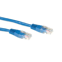 ACT Blauwe 1 meter UTP CAT6 patchkabel met RJ45 connectoren