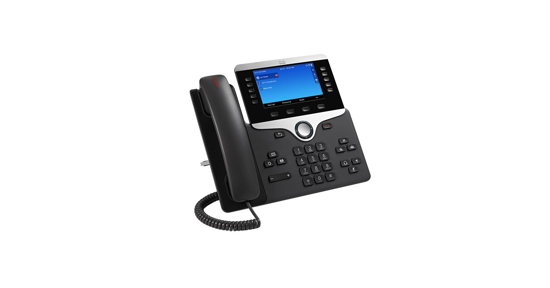 Cisco 8861 IP telefoon Zwart, Zilver Wifi