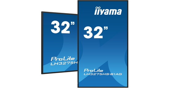 iiyama LH3275HS-B1AG beeldkrant Digitale signage flatscreen 81,3 cm (32") LCD Wifi 500 cd/m² Full HD Zwart Type processor Android 11 24/7