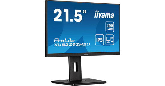 iiyama ProLite XUB2292HSU-B6 computer monitor 55,9 cm (22") 1920 x 1080 Pixels Full HD LED Zwart