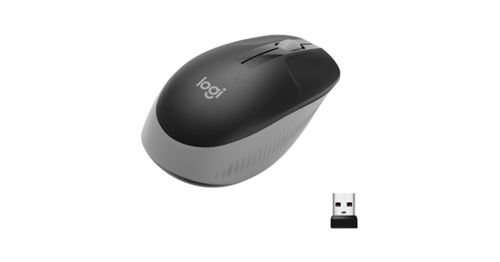 Logitech M190 Full-Size Wireless Mouse