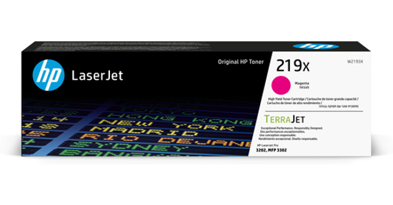 HP 219X originele high-capacity magenta LaserJet-tonercartridge