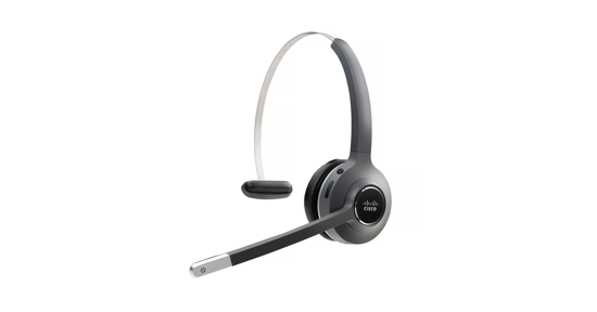 Cisco 561 Headset Draadloos Hoofdband Kantoor/callcenter USB Type-A Zwart, Grijs