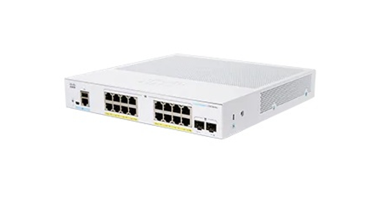 Cisco CBS250-16P-2G-EU netwerk-switch Managed L2/L3 Gigabit Ethernet (10/100/1000) Zilver