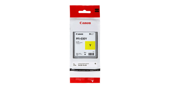 Canon PFI-030Y inktcartridge 1 stuk(s) Origineel Geel