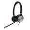 Yealink YHS36 Headset Bedraad Hoofdband Kantoor/callcenter Zwart, Zilver