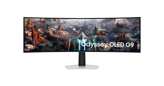 Samsung Odyssey LS49CG934SUXEN computer monitor 124,5 cm (49") 5120 x 1440 Pixels DQHD OLED Zilver