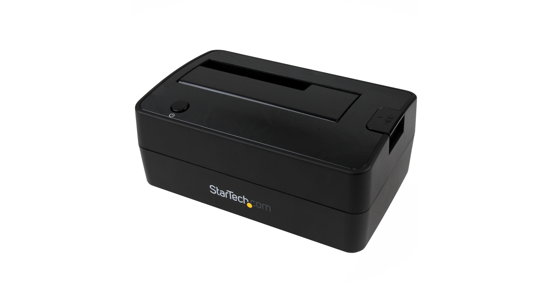 Startech Single Bay USB 3.1 naar SATA HDD Docking Station, USB 3.1 (10 Gbps) Hard Drive Dock, Externe 2.5/3.5" SATA III HDD/SSD Dock Station, Hot-Swap Hard Drive Bay, Top-Loading