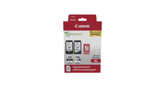 Canon 8286B011 inktcartridge 2 stuk(s) Origineel Zwart, Cyaan, Magenta, Geel