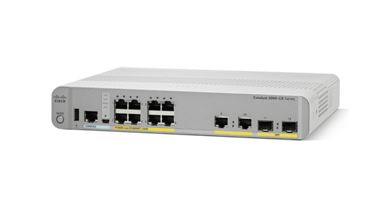 Cisco 2960-CX Managed L2/L3 Gigabit Ethernet (10/100/1000) Power over Ethernet (PoE) Wit