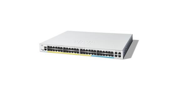 Cisco Catalyst C1300-48MGP-4X netwerk-switch Managed L2/L3 Gigabit Ethernet (10/100/1000) Power over Ethernet (PoE) Grijs