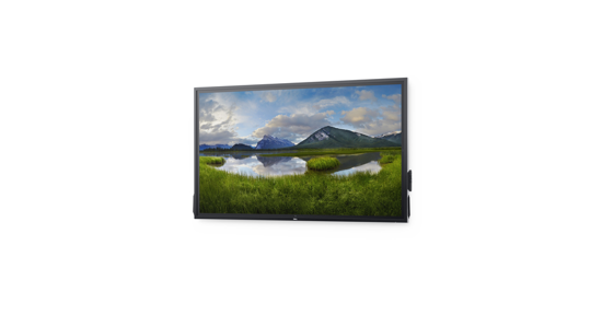 Dell P7524QT Interactief flatscreen 189,3 cm (74.5") LCD 350 cd/m² 4K Ultra HD Zwart Touchscreen