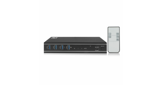 ACT AC7912 KVM-switch Zwart