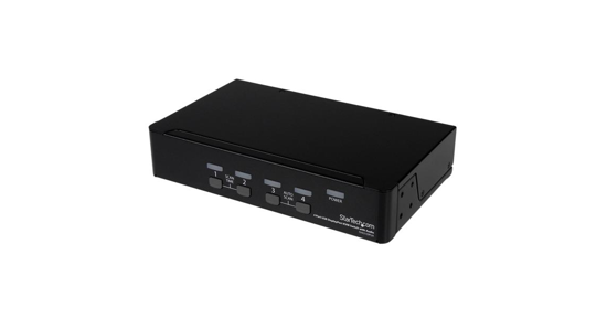 Startech 4-poort USB DisplayPort KVM-switch met Audio