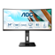 AOC P2 CU34P2A LED display 86,4 cm (34") 3440 x 1440 Pixels Quad HD Zwart