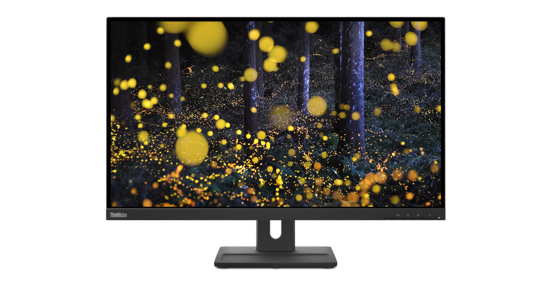 Lenovo ThinkVision E27q-20 LED display 68,6 cm (27") 2560 x 1440 Pixels Quad HD Zwart