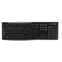 Logitech Wireless Keyboard K270 toetsenbord RF Draadloos QWERTY Engels Zwart