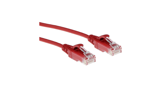 ACT DC9530 netwerkkabel Rood 0,15 m Cat6 U/UTP (UTP)