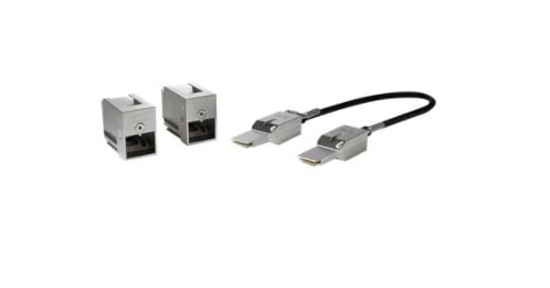 Cisco C9300L-STACK-KIT= Glasvezel kabel 0,5 m Zwart, Grijs