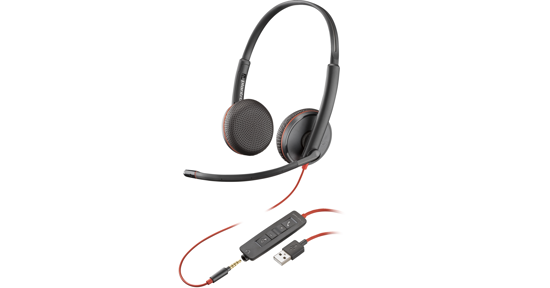 POLY Blackwire 3225 Stereo USB-A Headset