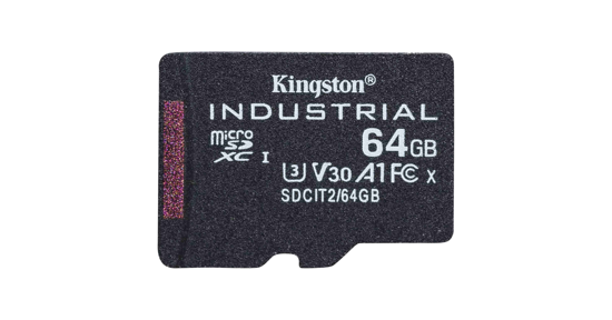 Kingston Industrial 64 GB MicroSDXC UHS-I Klasse 10