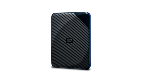 Western Digital WDBDFF0020BBK-WESN externe harde schijf 4 TB Zwart, Blauw